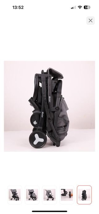 Прогулочная коляска, жеңіл және ықшам