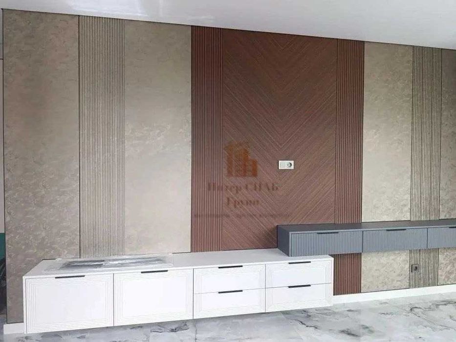 Бамбуковая панель, гибкий мрамор, стеновые панели