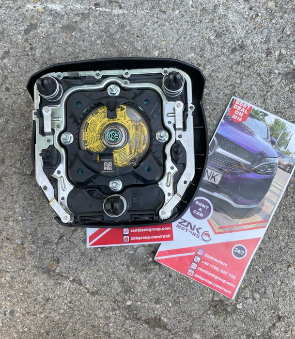 Evoque - plansa de bord - kit airbag volan pasager genunchi - centuri