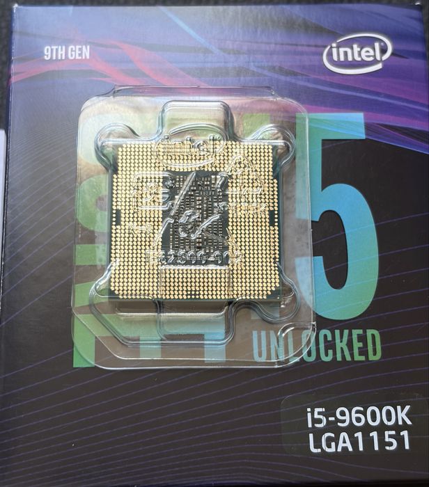 Intel CPU i5 9600k процесор