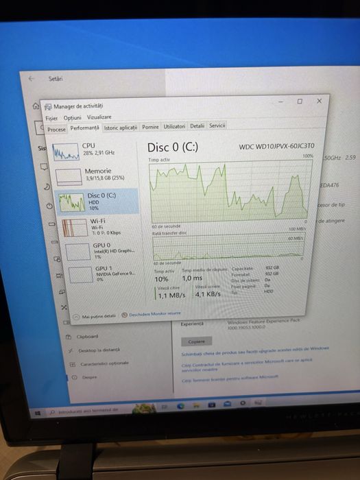 Laptop hp envy 17,3”