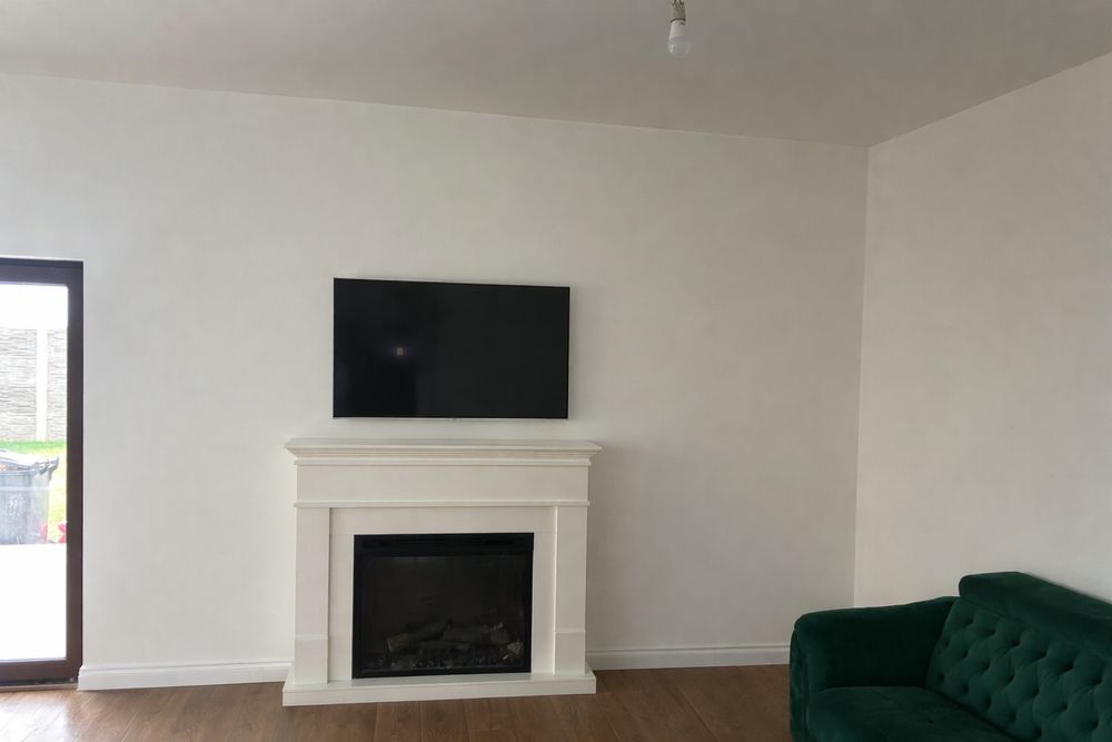 Vand semineu Dimplex Lisabona Premium, focar electric 3d, aeroterma