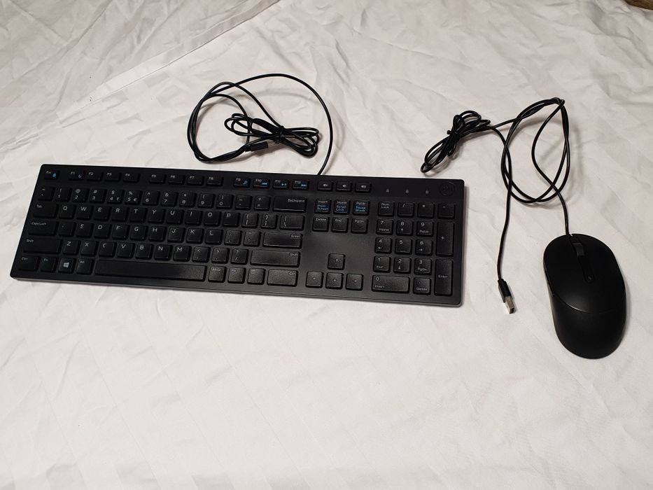 Tastatura + Mouse Dell cu fir