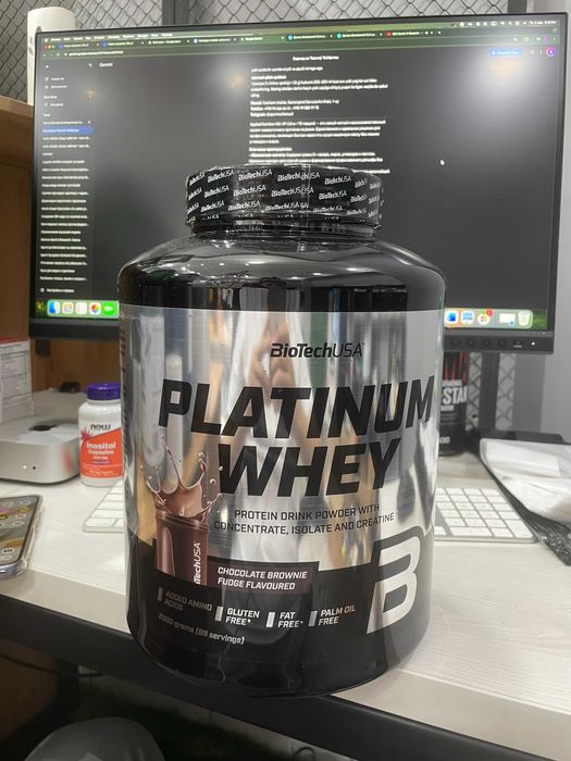 BioTechUSA Platinum Whey (2kg 88 servings)