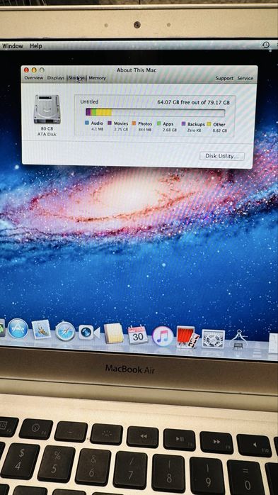 Macbook air a1237 13"