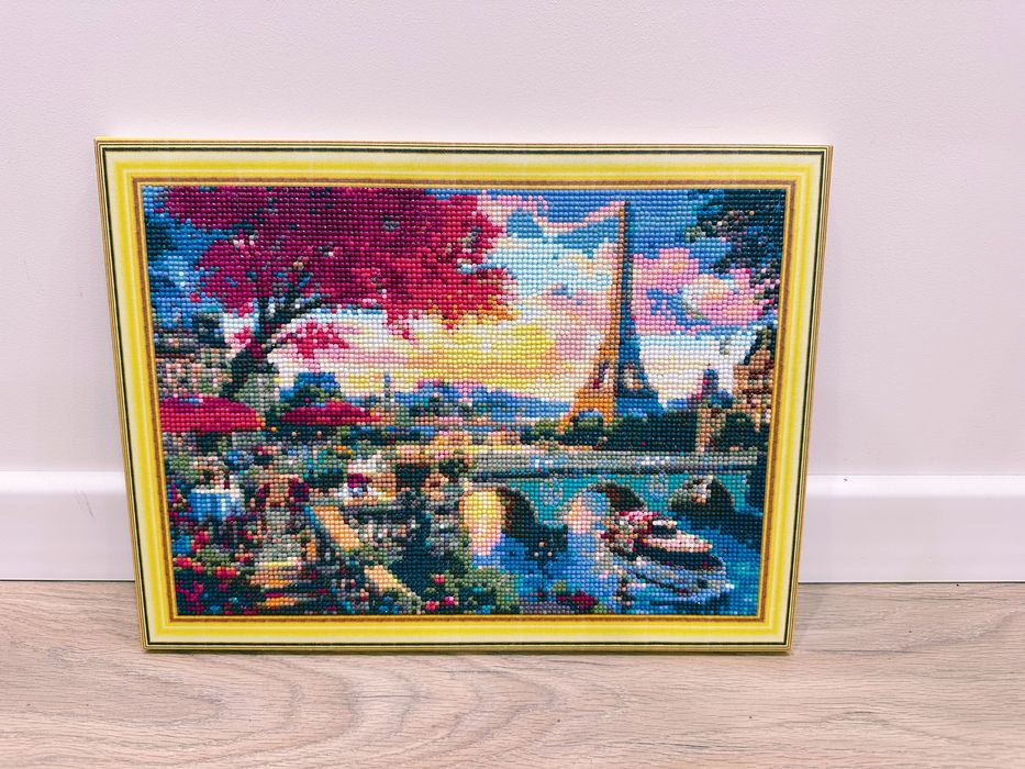 Готовая алмазная картина «Вечер в Париже»