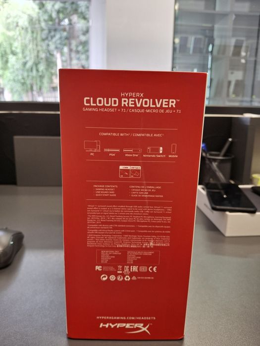 Hiperx Cloud Revolver 7.1  Căști Gaming Noi!