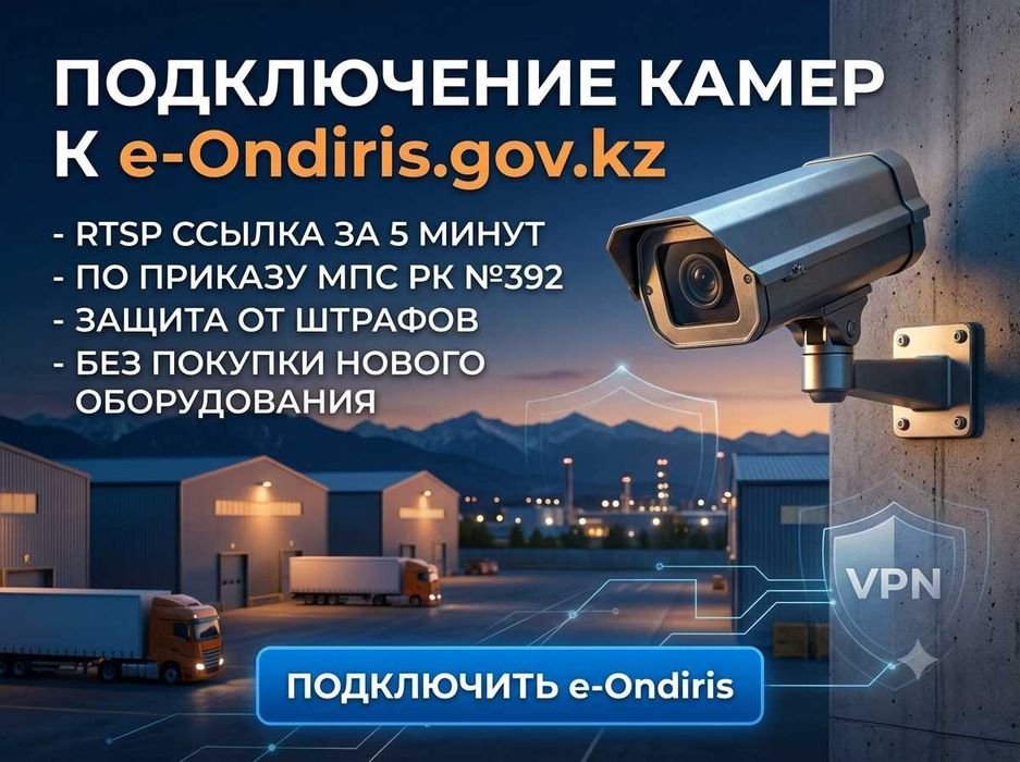 Установка и ремонт IP Видеонаблюдения. Подключение е-Ондирис e-Ondiris