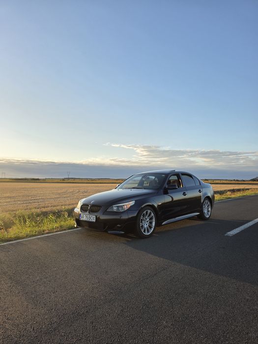BMW E60 530d M-Paket – Echipare unică / Piele Cognac / HUD / Trapă / Logic7