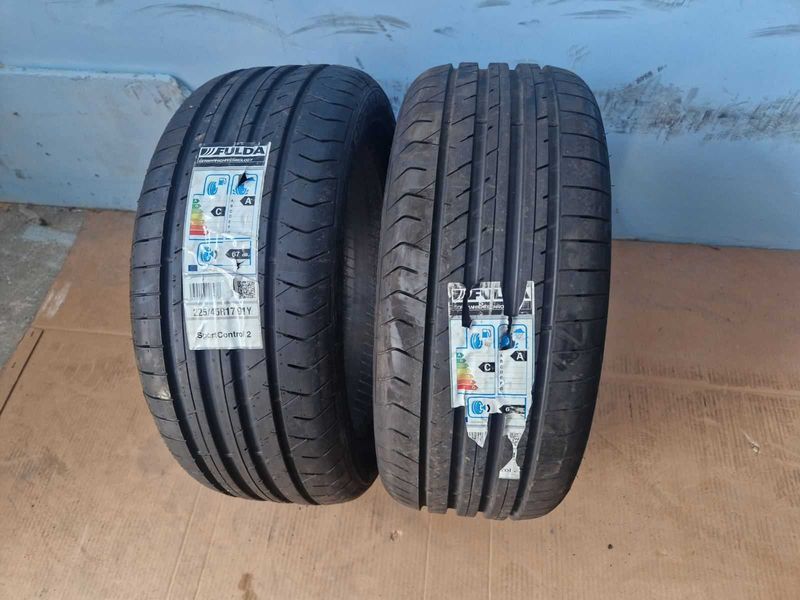 4 Fulda R17 225/45/ Фулда нови летни гуми DOT1719