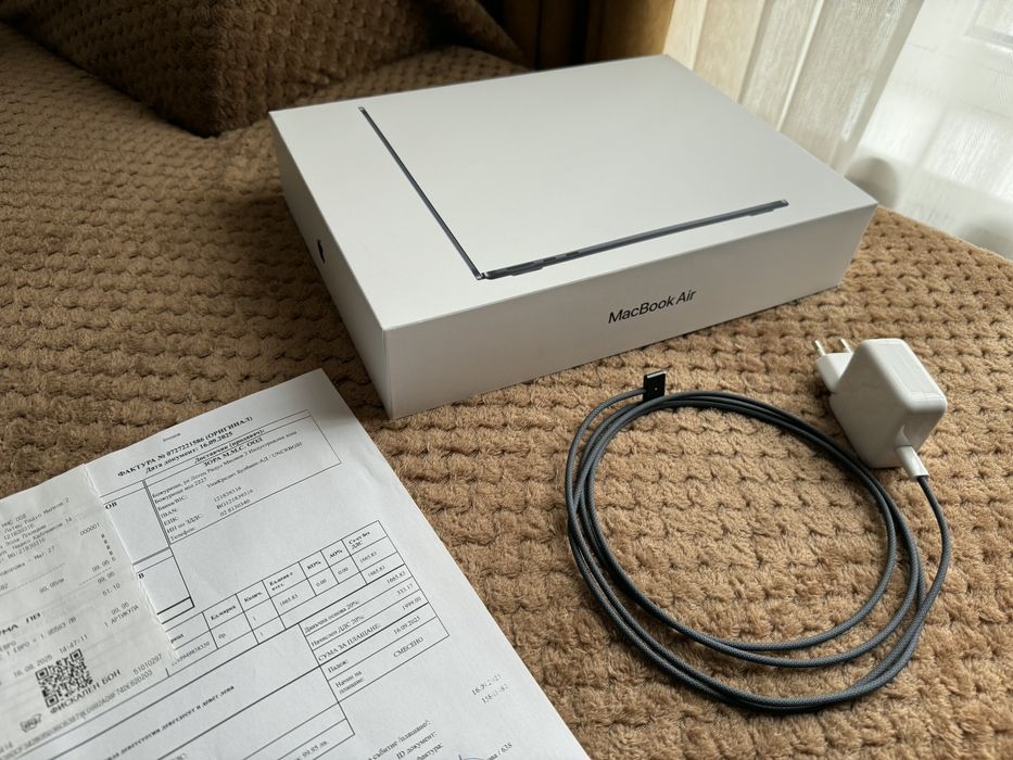 Като Нов! Apple MacBook Air M4 13in 16GB/256GB Midnight