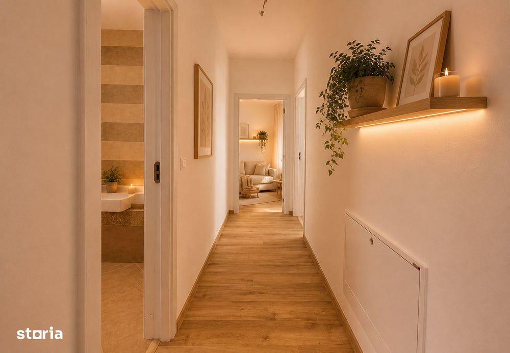 3 Camere | Etaj 1 | Vilă P+1 | Dublă Vedere | Pardoseală | Parcare