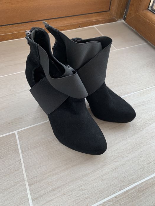 Боти Fabiano, естествена кожа велур