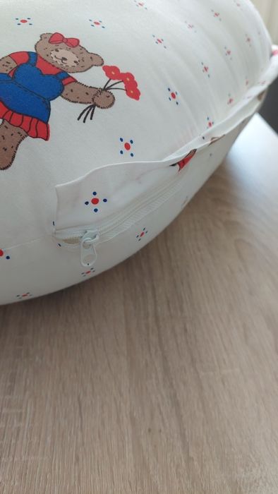 Perna ergonomica alaptare cu husa bumbac lavabila