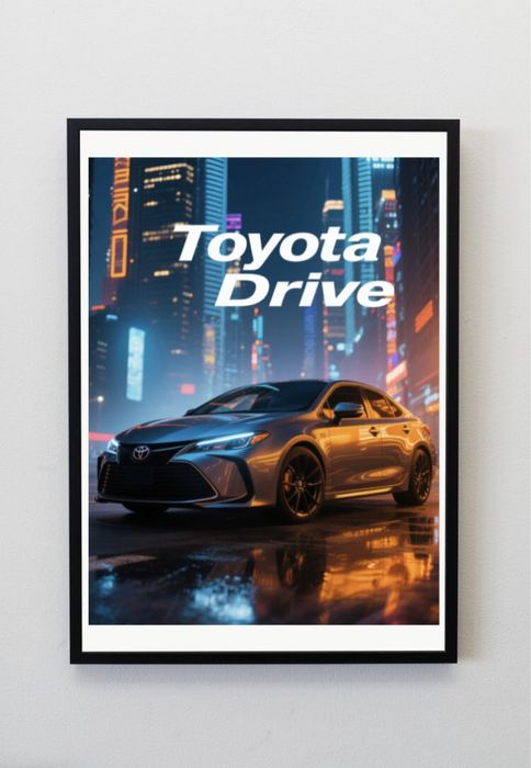 Персонализирани постери на автомобили | Модерен & Ретро стил