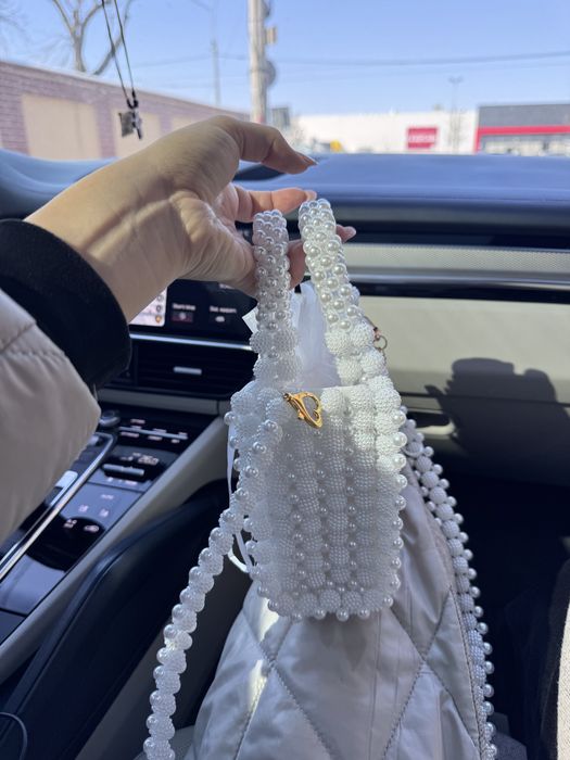 Geanta margele handmade