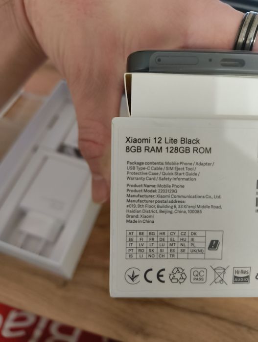 Xiaomi 12 lite 8/128 Новый