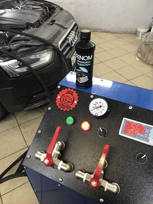 Промывка печки, импульсна промывка