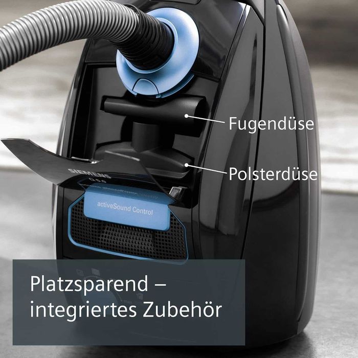 Прахосмукачка с торба Siemens Q5.0 Extreme SilencePower 850W, VSQ5X1230