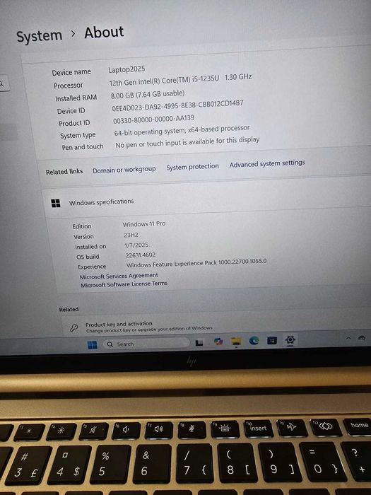 Чисто нов лаптоп HP ELITBOOK 830 G9