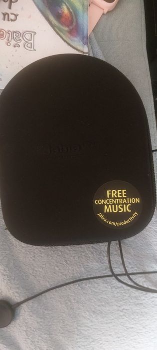Căști wireless Jabra Evolve 75 ANC, ca noi, baterie 14h, husă
