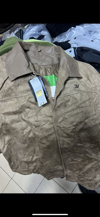 Geaca piele întoarsă BV Collection barbati