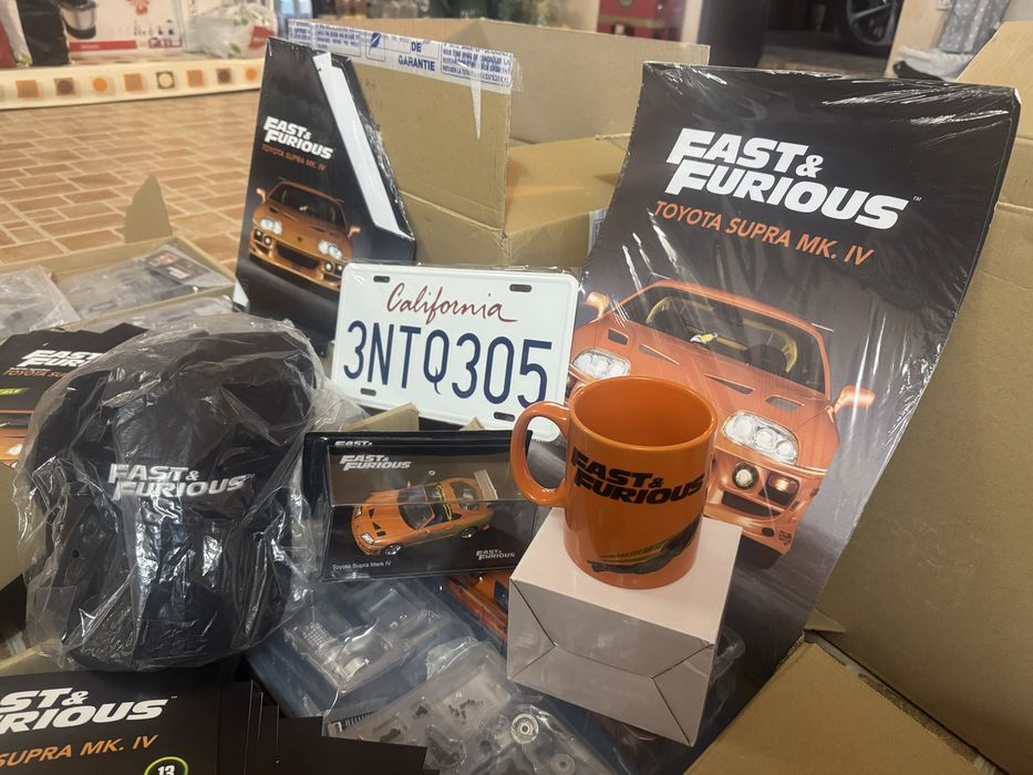 DeAgostini Toyota Supra Bryan Fast And Furious 1/8 macheta