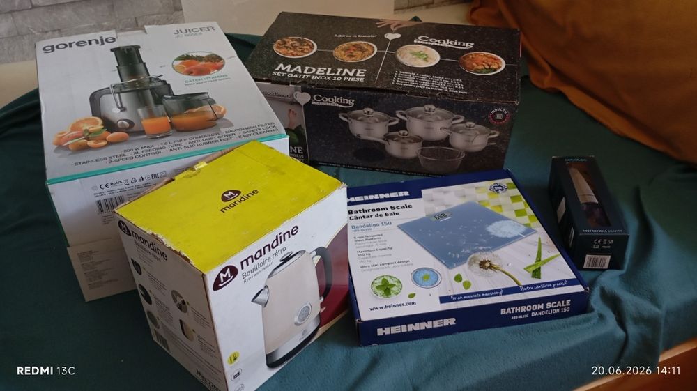 PACHET  5 produse electrocasnice
