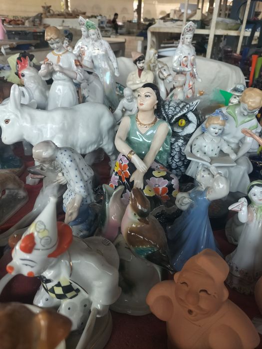 Фарфоровая статуэтки производство СССР