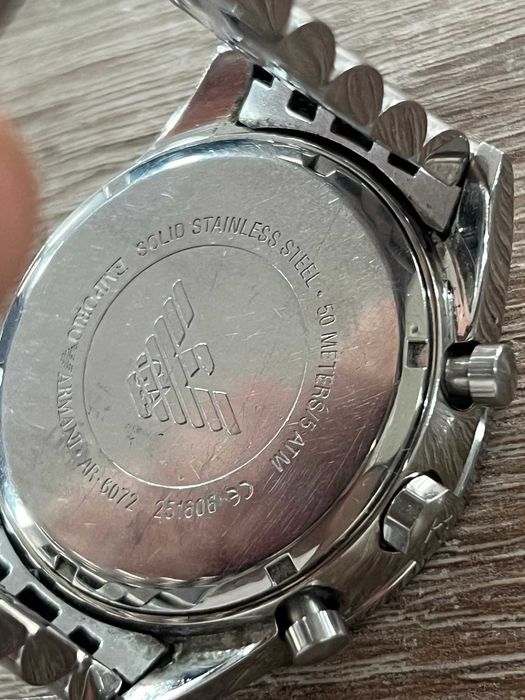 Мъжки часовник Emporio Armani AR6072 Tazio Chronograph