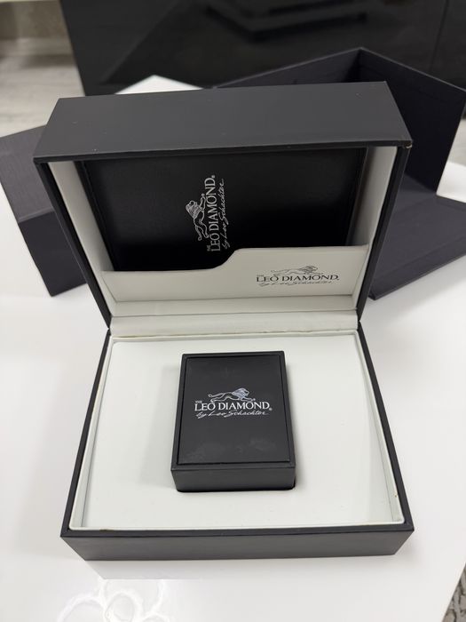 Inel de logodnă Leo Diamond – Aur alb 18K, diamant natural 0.24ct