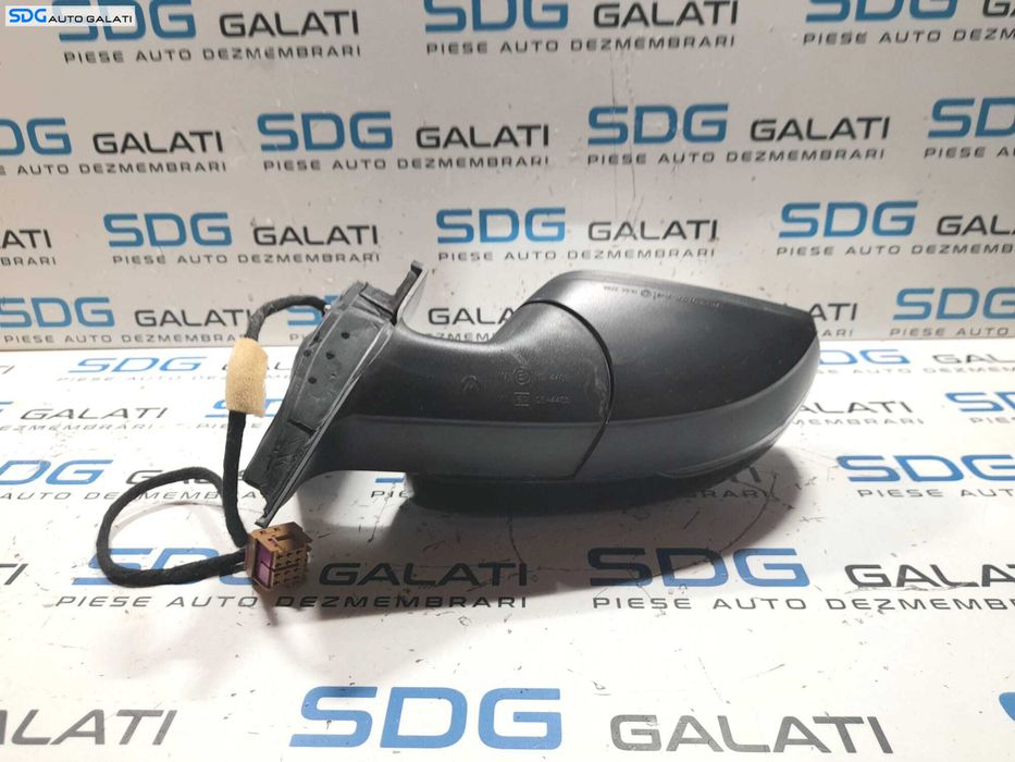 Oglinda Dreapta Electrica Volkswagen Polo 6R 2009 - 2017 Culoare LC9X Cod 6R2857502J [N0172]