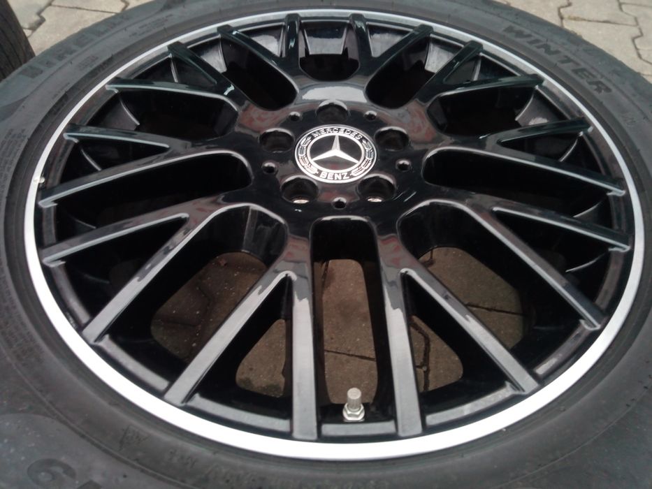 Jante originale Mercedes GLE W167, 19"noi cu anvelope noi de iarnă.
