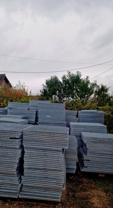 Grătare zincate metalice
