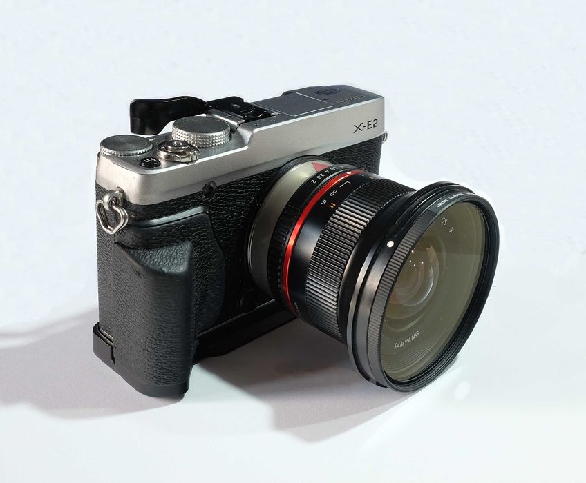 aparat fotografic fuji xe 2 argintiu