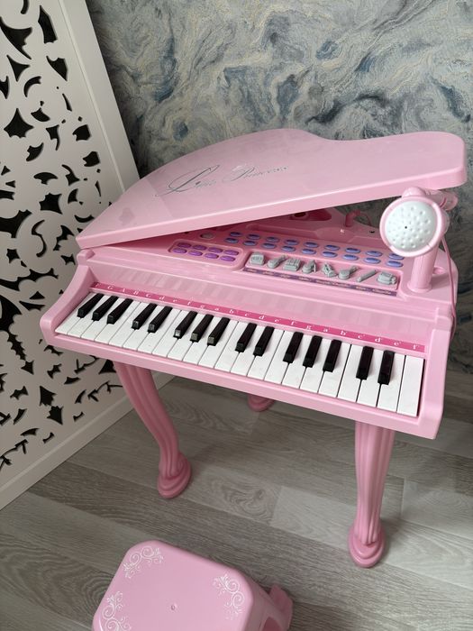 Пианино детское с микрофоном