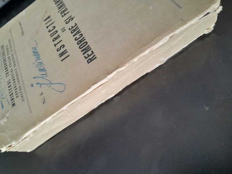 Instructia de remorcare si franare CFR 1970 Ministerul transporturilor