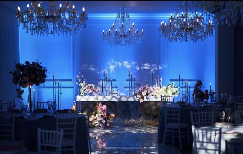 Оформление праздников, Тяжелый дым, Световое оформление