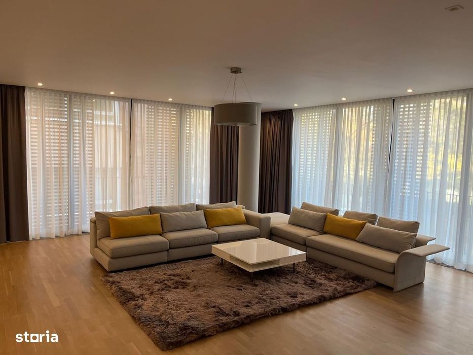 Primaverii, 4 camere de inchiriat cu terasa de 80 mp