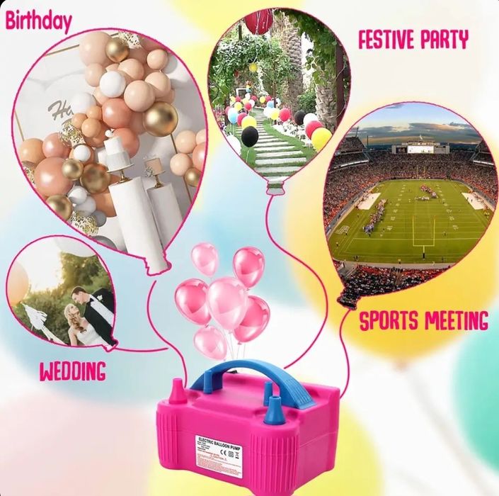 Aparat electric/pompa de umflat baloane/compresor 73005