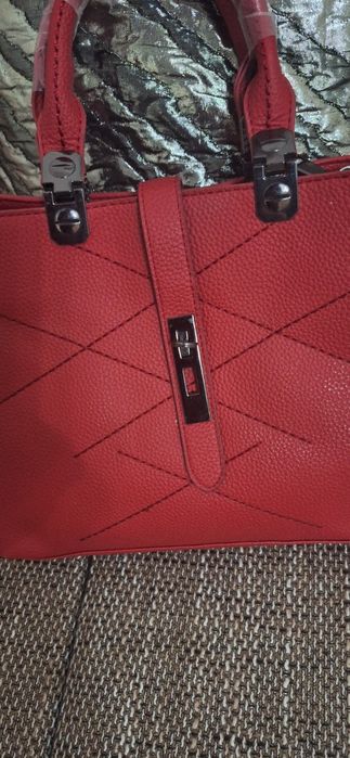 Poseta noua,rosu fucsia,noua,25 lei