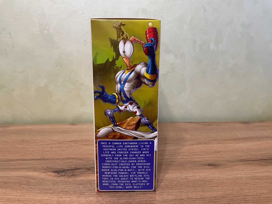 Легендарная фигурка Червяк Джим - Earthworm Jim