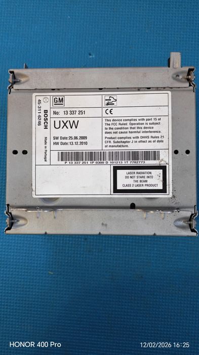 Vând navigație cd 500 Opel Astra j perfect funcțională.