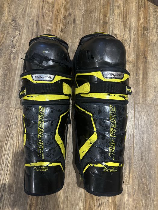 Щитки хоккейные бауер