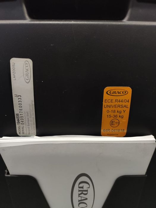 Scaun auto Graco Milestone pentru copii intre 0 și 36 kg