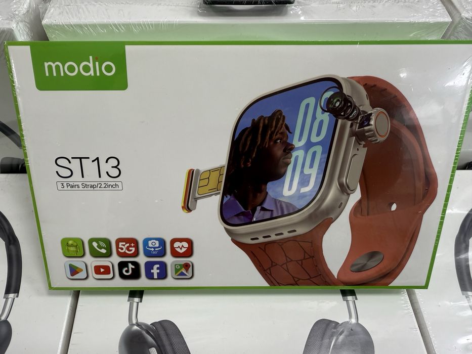 Modio ST12\ST13 dubai Сим картали сифатли Android Smart Соатлар