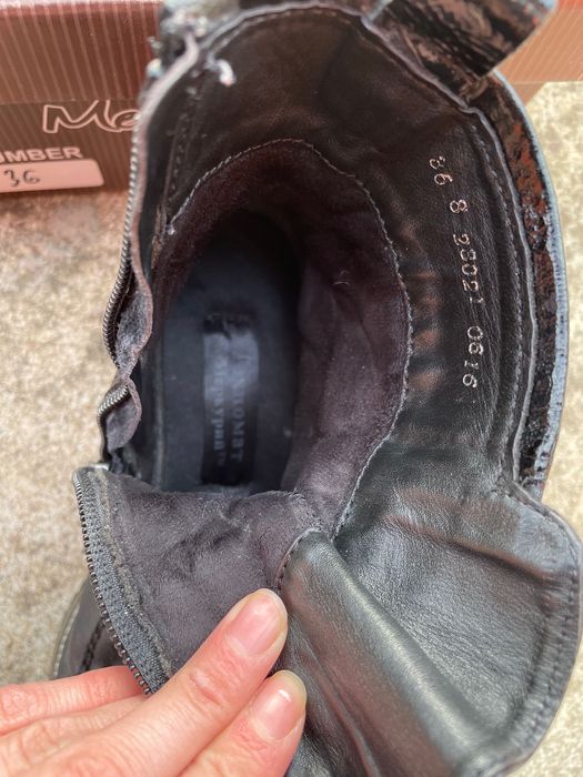 Боти естествена кожа, 36 номер