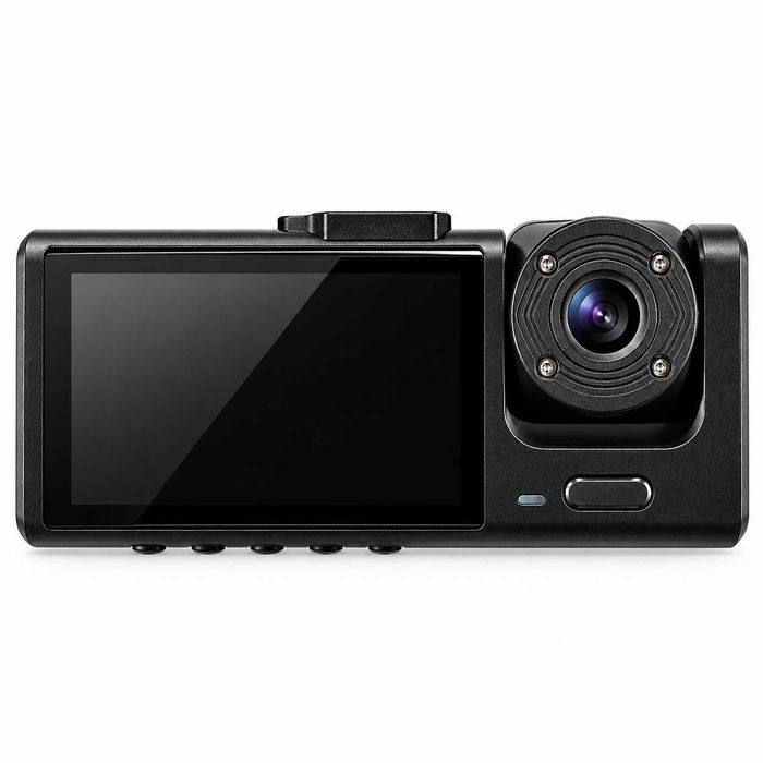 Видеорегистратор с 2 камери Wi-Fi, Full HD 1080P, 170° обектив и G-сензор