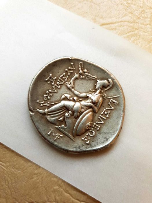 Moneda Lysimachos Tetradrahm - AG, 17.3 gr