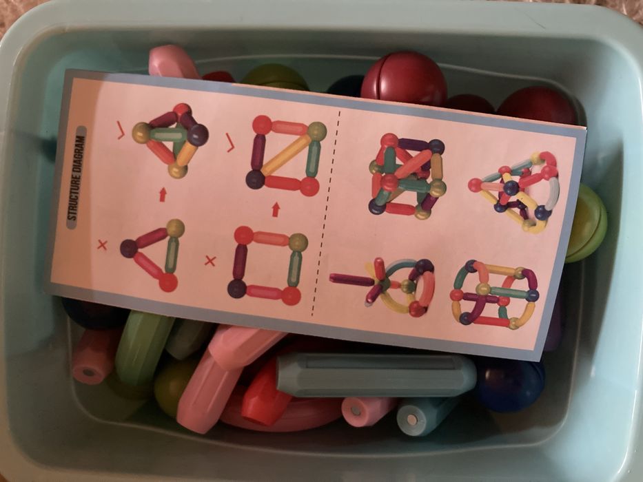 Магнитен конструктор 131 части